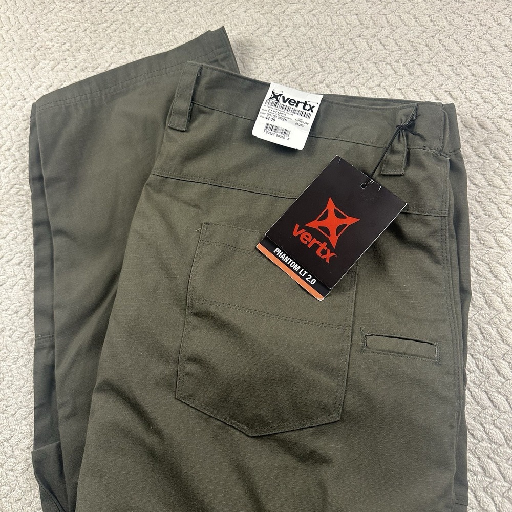 NWT‎ Vertx Phantom Ops LT 2.0 Tactical Ripstop Cargo Pants Men's 44x30 Hiking